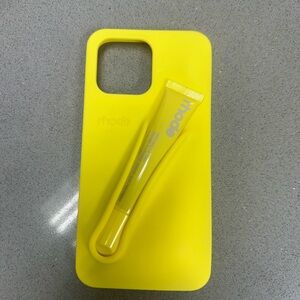 RHODE Vibrant Yellow Phone Case with Gloss Holder With Gloss